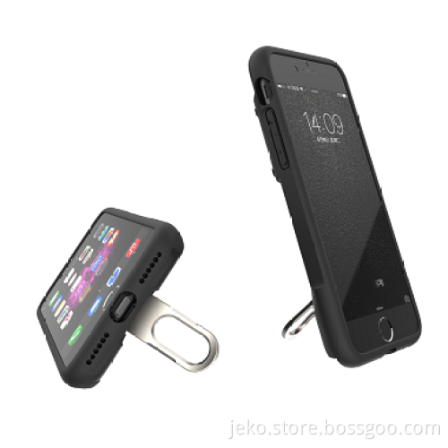 High quality strong plastic phone cover with hook for iphone 7 7plus